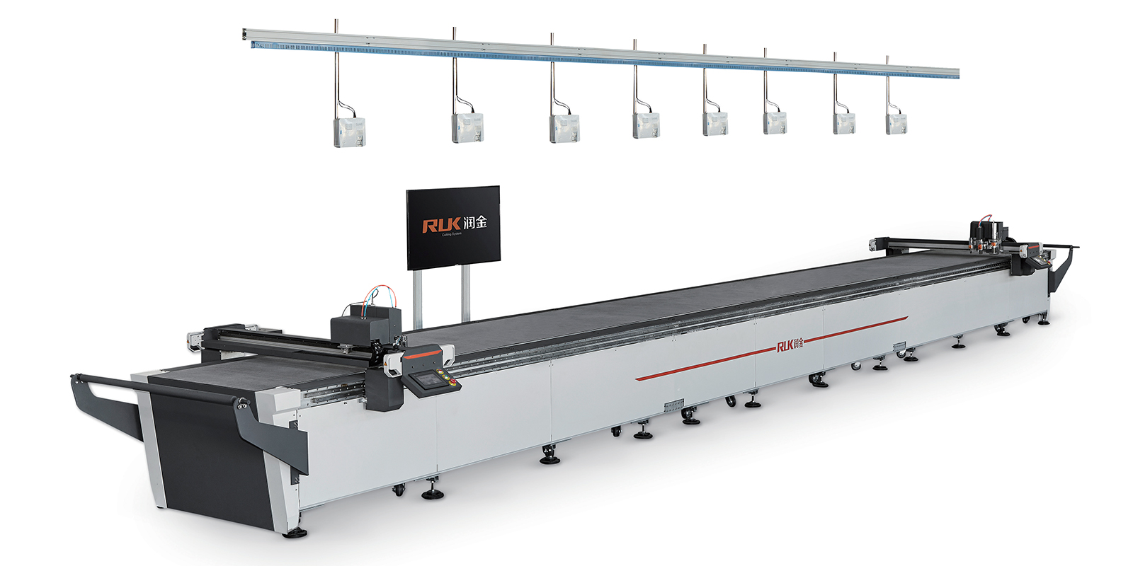 MCC02 přizpůsobená délka řezacího stolu Inteligentní řezací stroj na špičkové oděvní tkaniny
